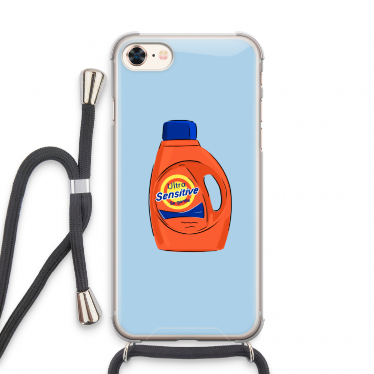 Ultra Sensitive: iPhone 8 Transparant Hoesje met koord