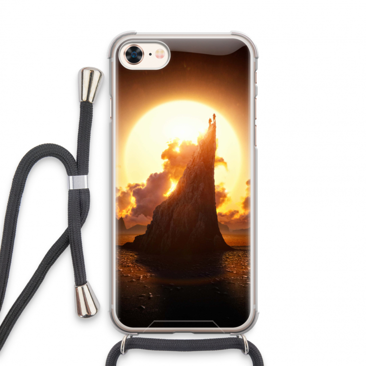Children of the Sun: iPhone 8 Transparant Hoesje met koord