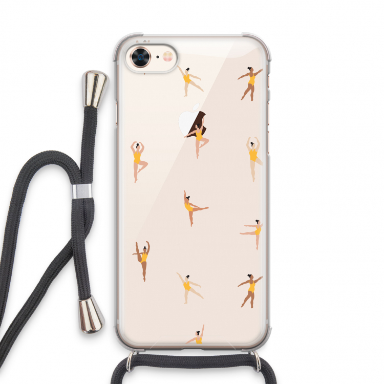 Dans #2: iPhone 8 Transparant Hoesje met koord