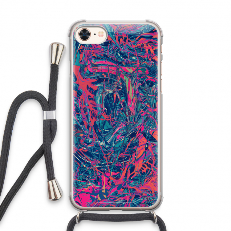Sleeping Dreams: iPhone 8 Transparant Hoesje met koord