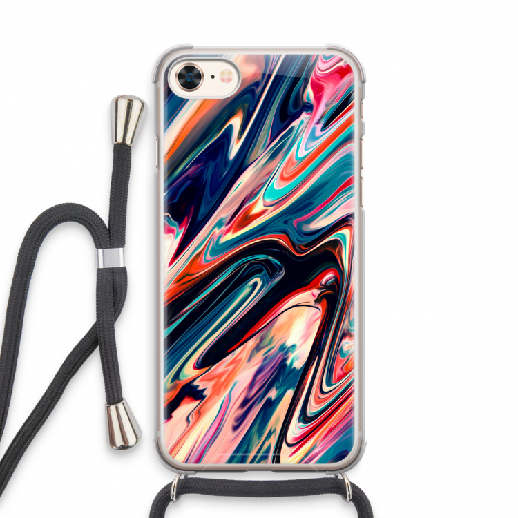 Quantum Being: iPhone 8 Transparant Hoesje met koord