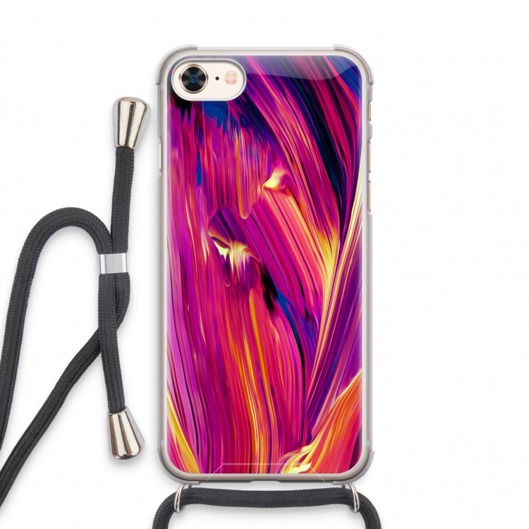 Phoenix: iPhone 8 Transparant Hoesje met koord