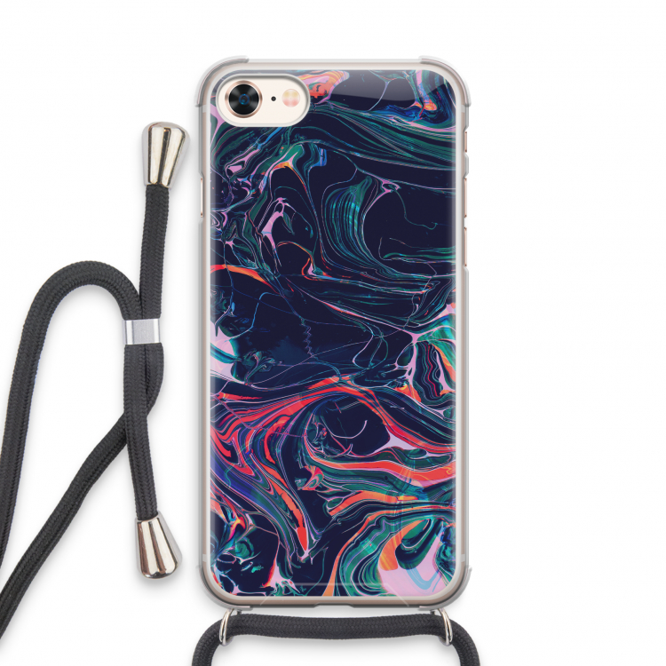 Light Years Beyond: iPhone 8 Transparant Hoesje met koord