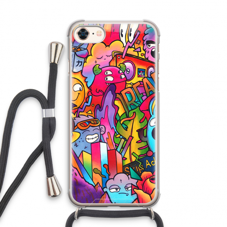 Dreams: iPhone 8 Transparant Hoesje met koord