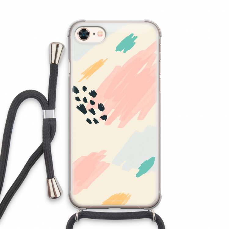 Sunday Chillings: iPhone 8 Transparant Hoesje met koord