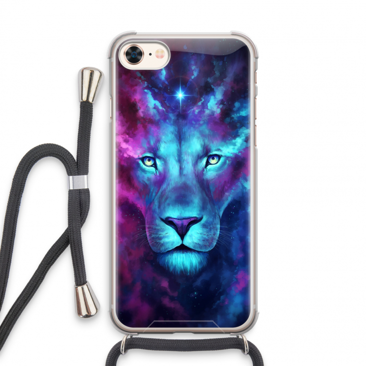 Firstborn: iPhone 8 Transparant Hoesje met koord