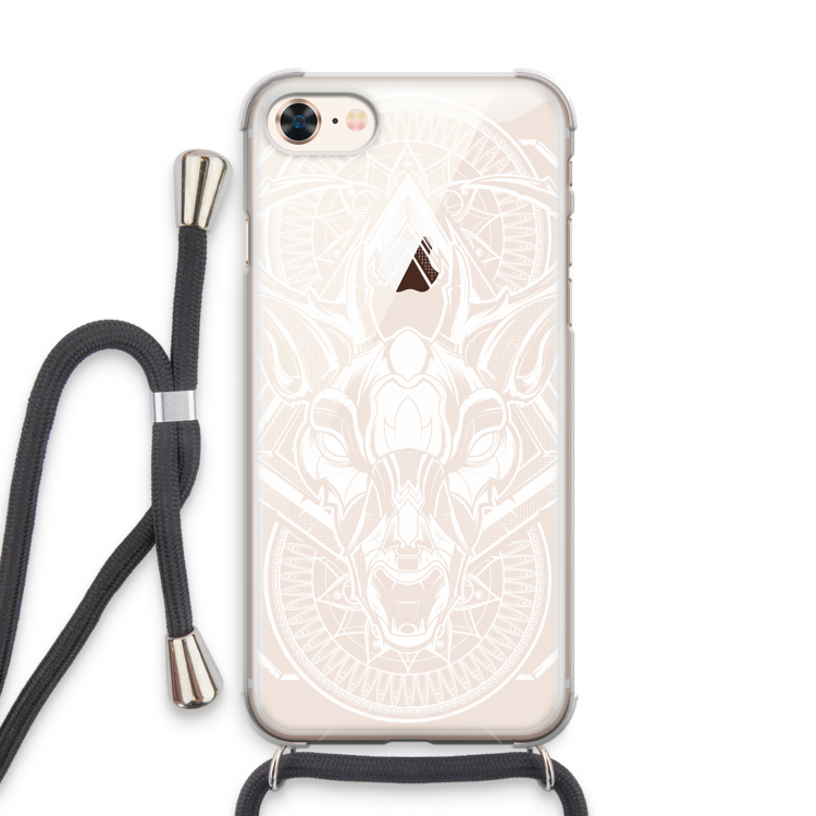 Oh Deer: iPhone 8 Transparant Hoesje met koord