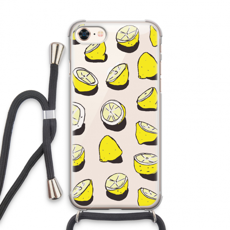 When Life Gives You Lemons...: iPhone 8 Transparant Hoesje met koord