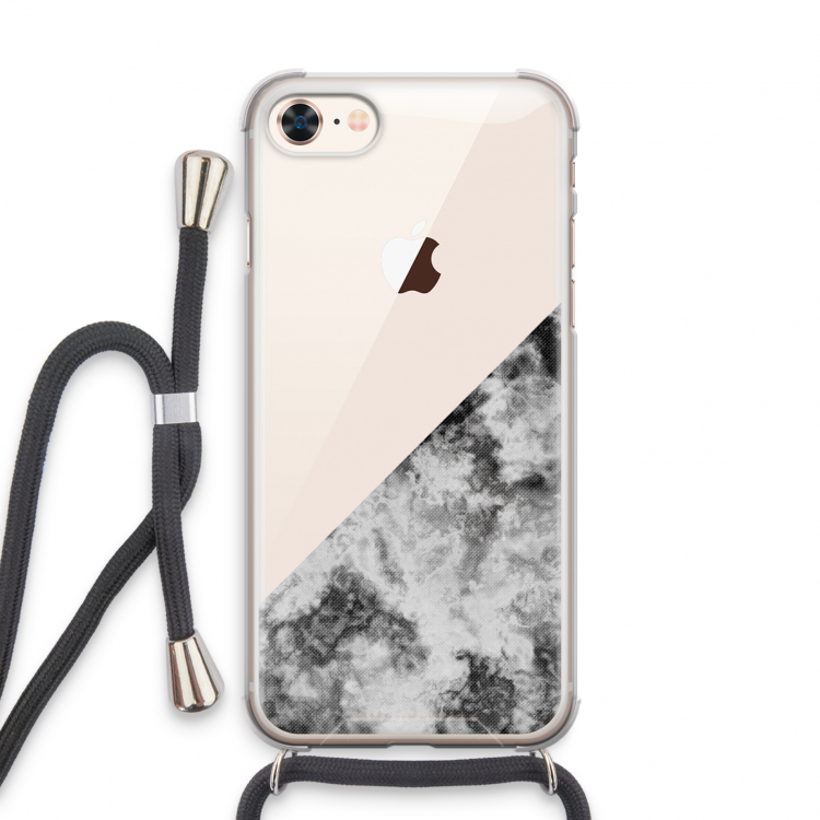 Onweer: iPhone 8 Transparant Hoesje met koord