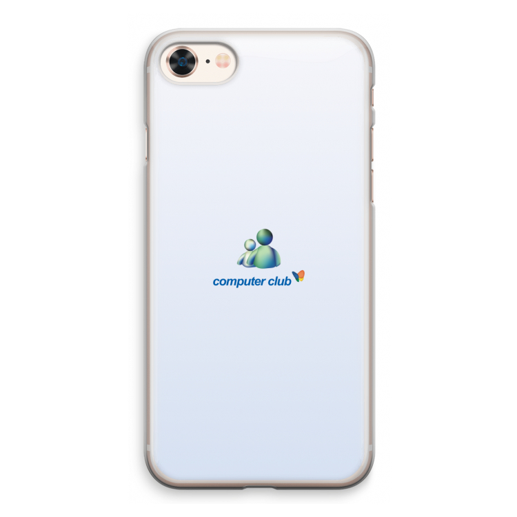 MSN: iPhone 8 Transparant Hoesje