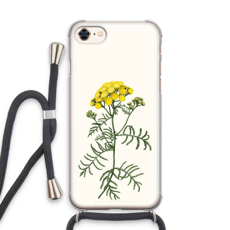 Tansy: iPhone 8 Transparant Hoesje met koord