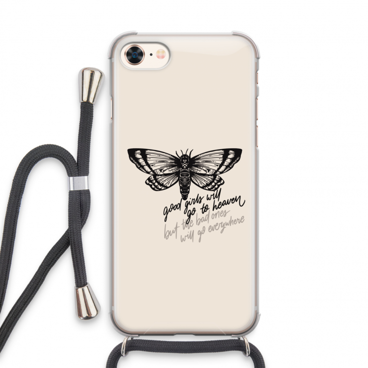 Good or bad: iPhone 8 Transparant Hoesje met koord