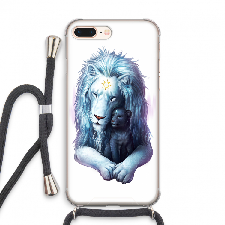 Child Of Light: iPhone 8 Plus Transparant Hoesje met koord