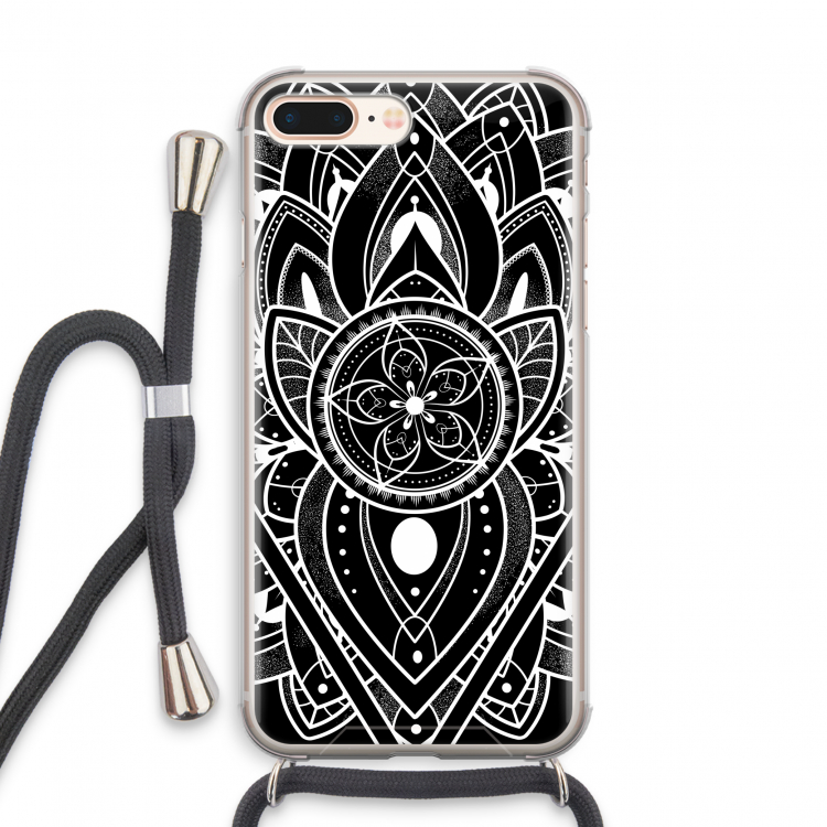 It's Complicated: iPhone 8 Plus Transparant Hoesje met koord