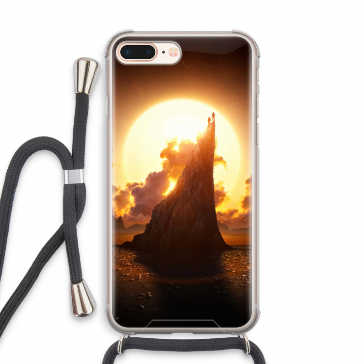 Children of the Sun: iPhone 8 Plus Transparant Hoesje met koord