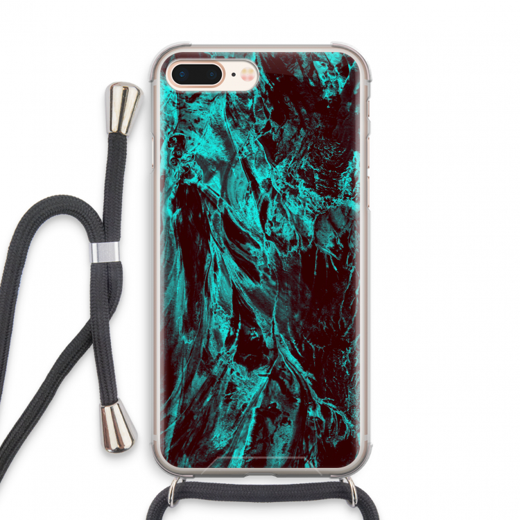 Ice Age: iPhone 8 Plus Transparant Hoesje met koord