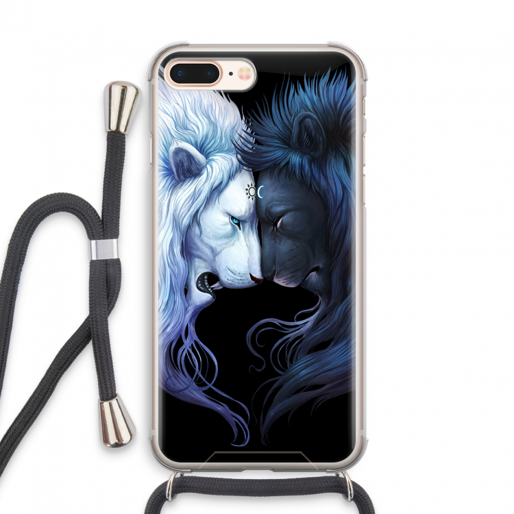 Brotherhood: iPhone 8 Plus Transparant Hoesje met koord