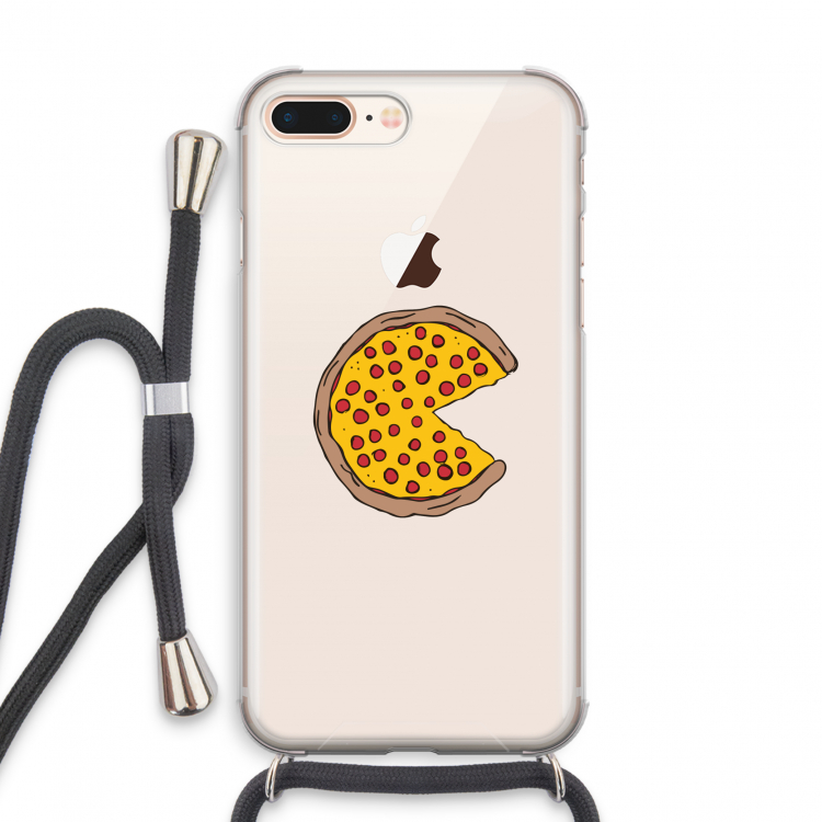 You Complete Me #2: iPhone 8 Plus Transparant Hoesje met koord