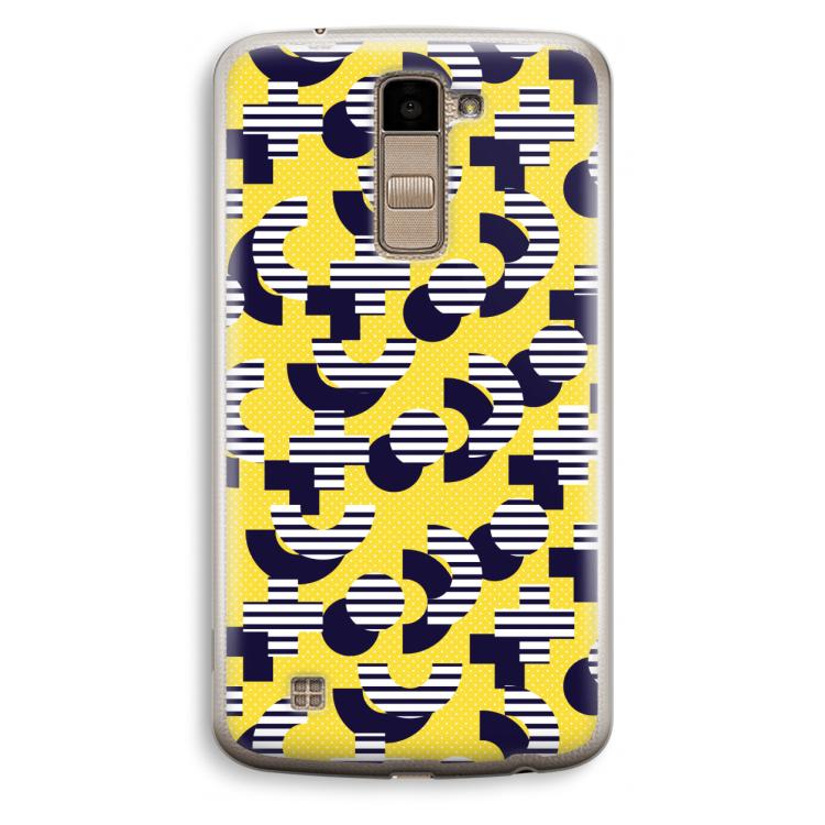 8-bit N°3: LG K10 (2016) Transparant Hoesje