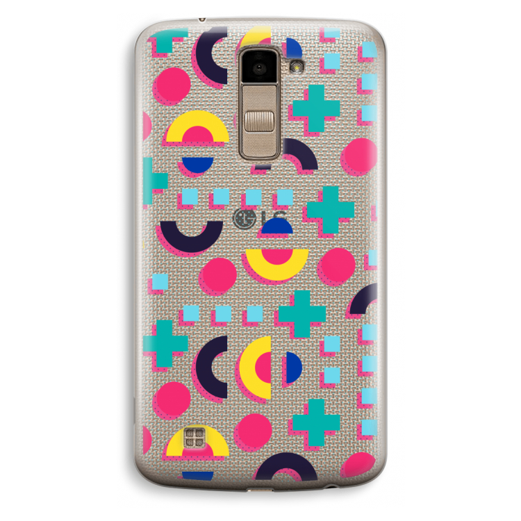 8-bit N°2: LG K10 (2016) Transparant Hoesje