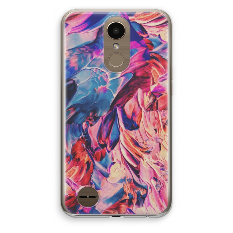 Pink Orchard: LG K10 (2017) Transparant Hoesje