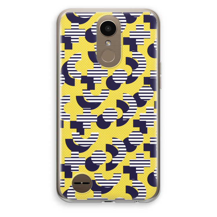 8-bit N°3: LG K10 (2017) Transparant Hoesje