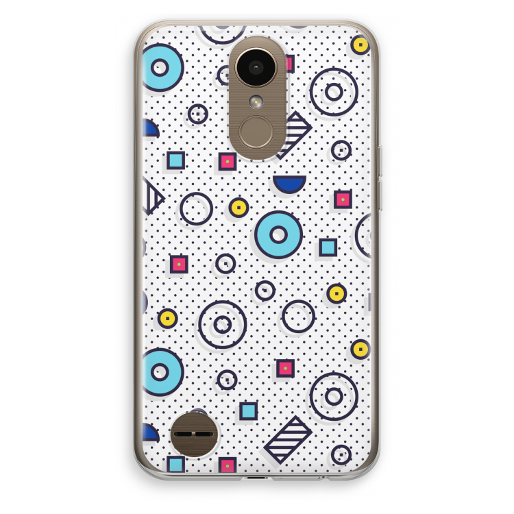 8-bit N°9: LG K10 (2017) Transparant Hoesje