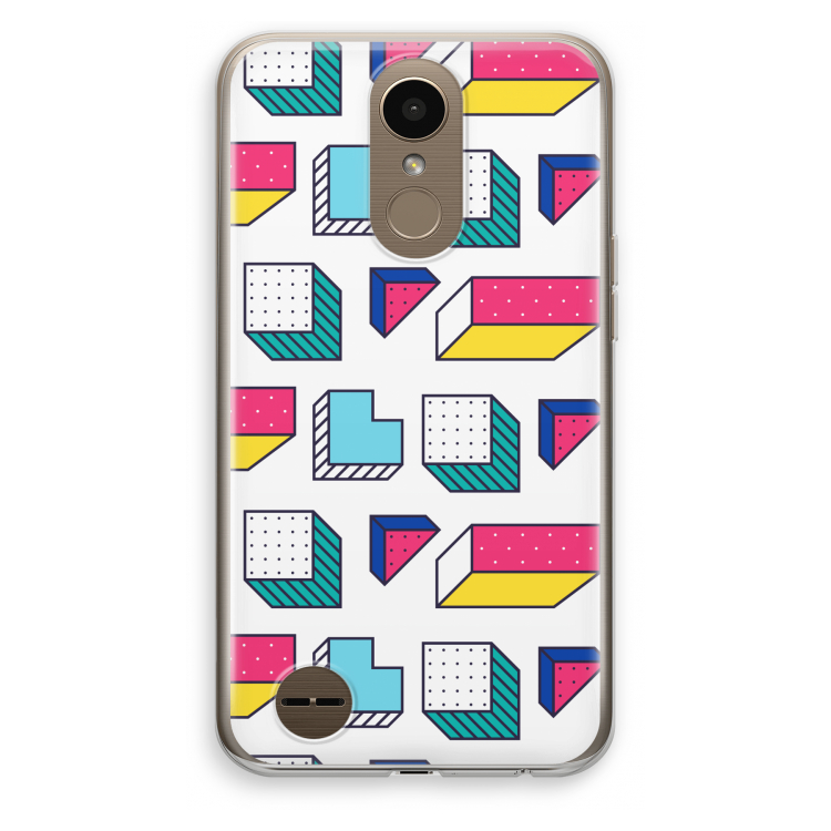 8-bit N°7: LG K10 (2017) Transparant Hoesje