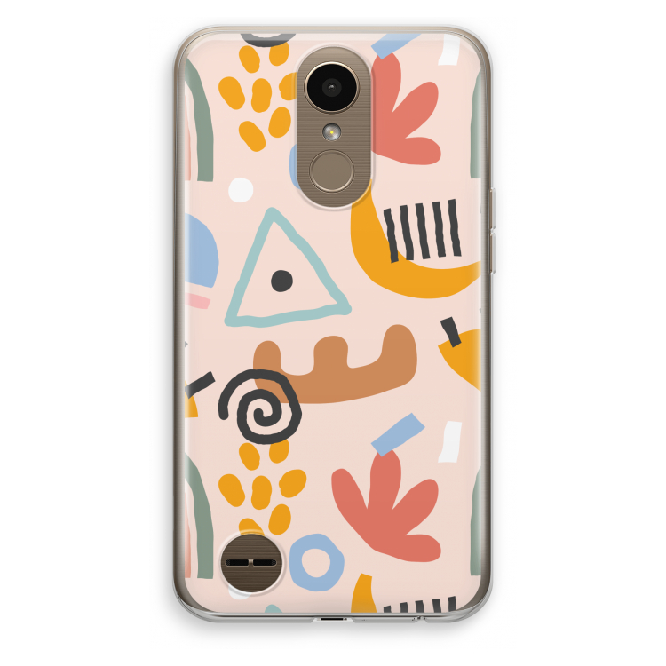 Abstract: LG K10 (2017) Transparant Hoesje