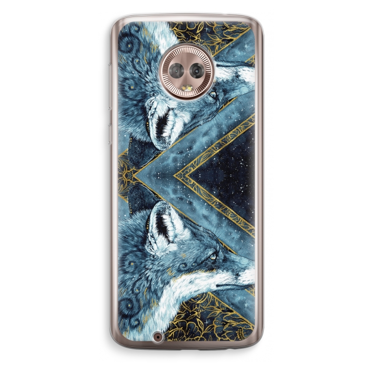 Golden Fox: Motorola Moto G6 Transparant Hoesje