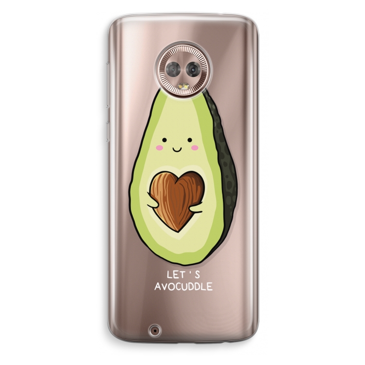 Avocuddle: Motorola Moto G6 Transparant Hoesje