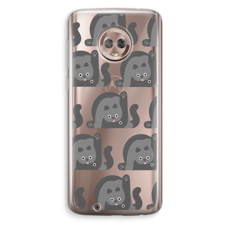 Cats: Motorola Moto G6 Transparant Hoesje
