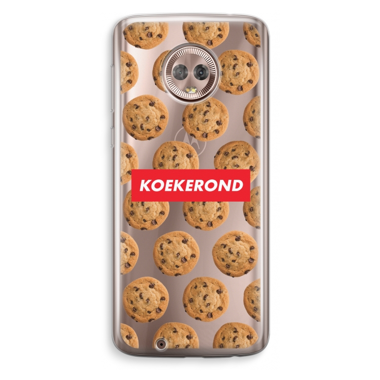 Koekerond: Motorola Moto G6 Transparant Hoesje