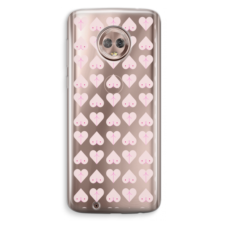 Ass 'n Titties: Motorola Moto G6 Transparant Hoesje