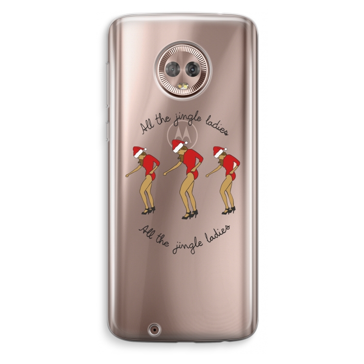 Jingle Ladies: Motorola Moto G6 Transparant Hoesje