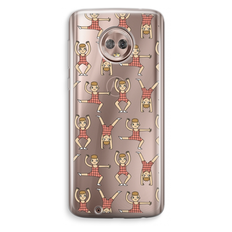 Gymboys: Motorola Moto G6 Transparant Hoesje