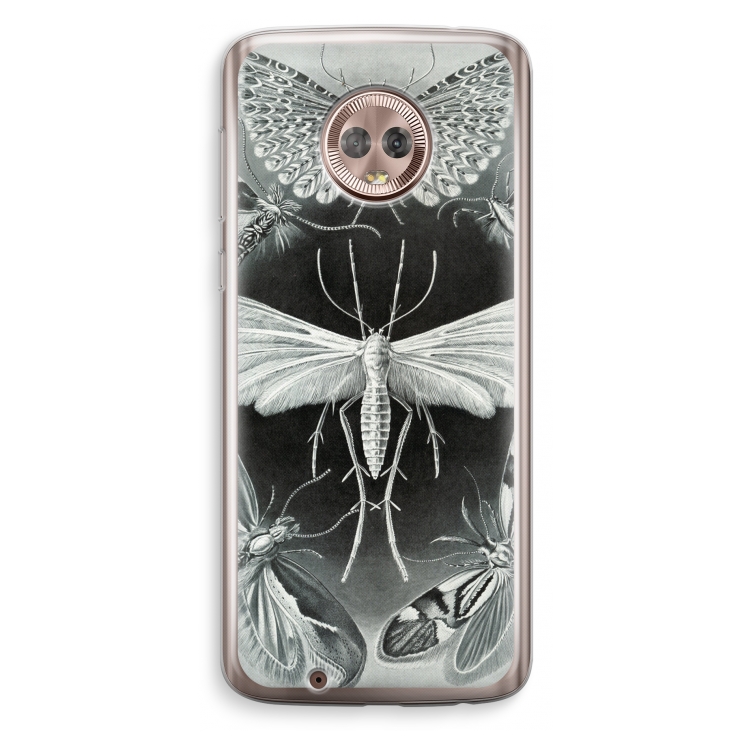Haeckel Tineida: Motorola Moto G6 Transparant Hoesje
