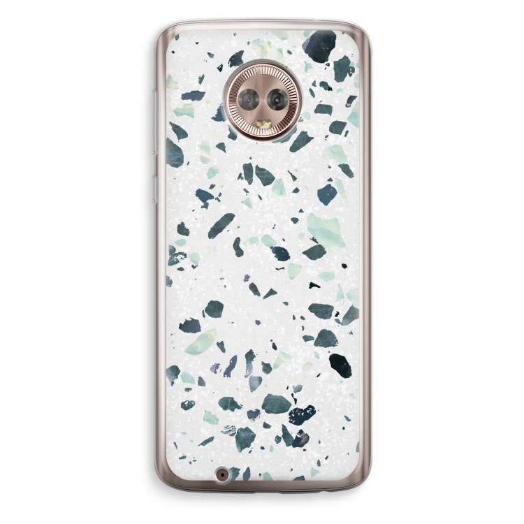 Terrazzo N°2: Motorola Moto G6 Transparant Hoesje