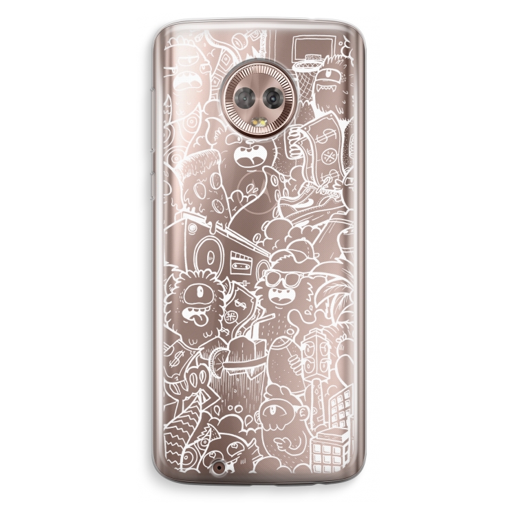 Vexx City #2: Motorola Moto G6 Transparant Hoesje