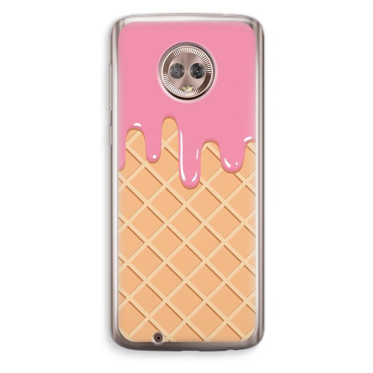 Ice cream: Motorola Moto G6 Transparant Hoesje