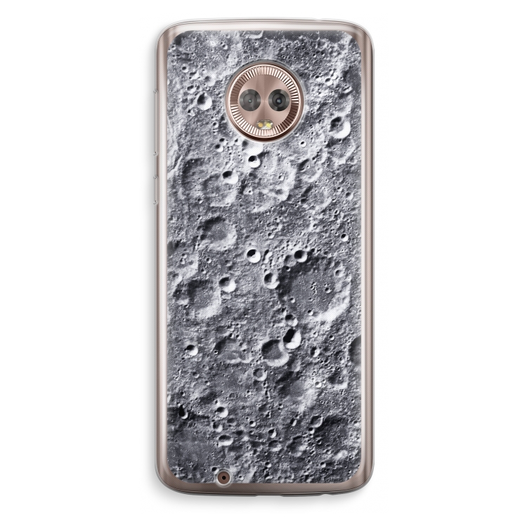 Maanlandschap: Motorola Moto G6 Transparant Hoesje