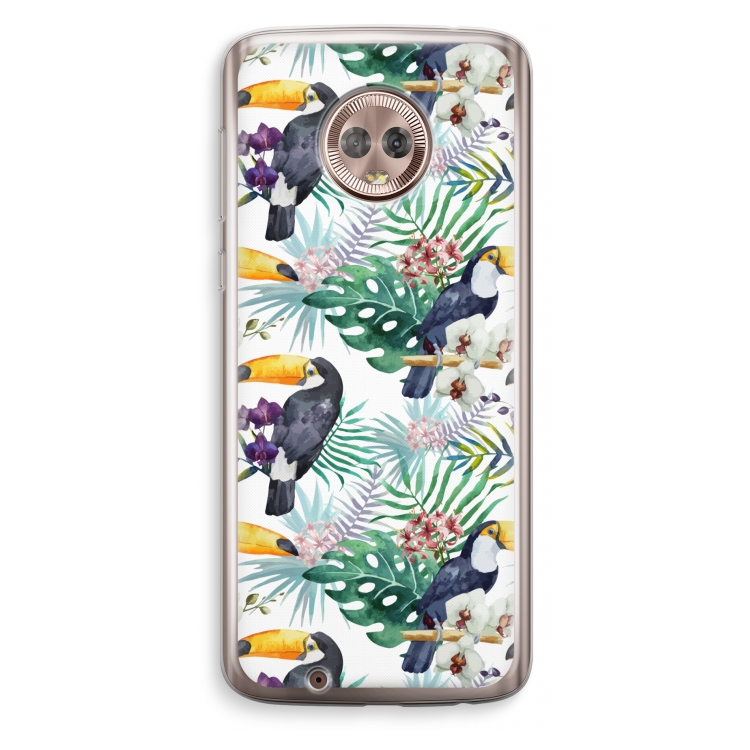 Tukans: Motorola Moto G6 Transparant Hoesje