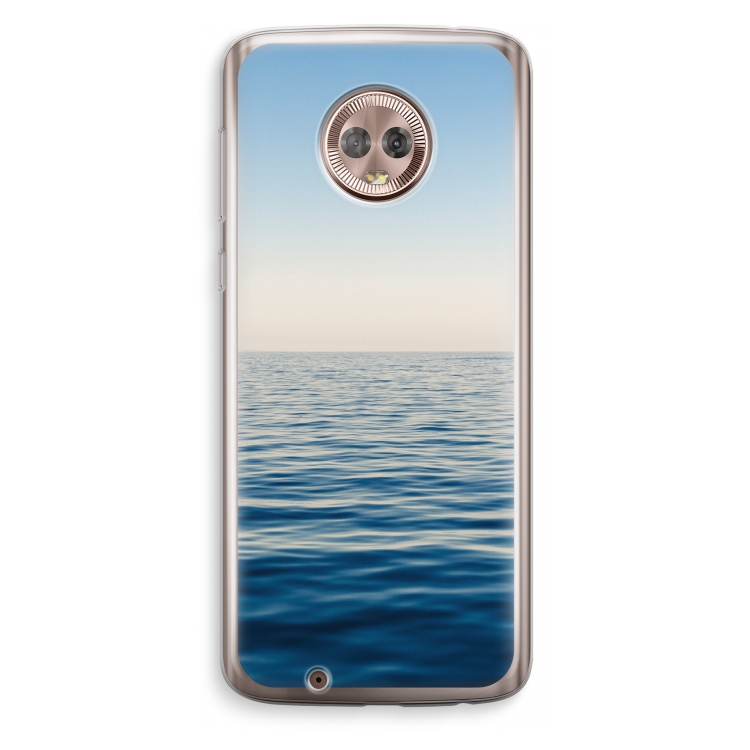 Water horizon: Motorola Moto G6 Transparant Hoesje