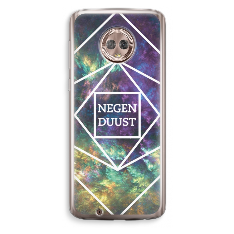 Negenduust ruimte: Motorola Moto G6 Transparant Hoesje