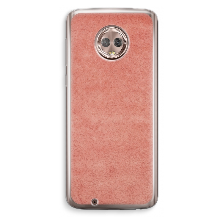 Marrakech Walls: Motorola Moto G6 Transparant Hoesje