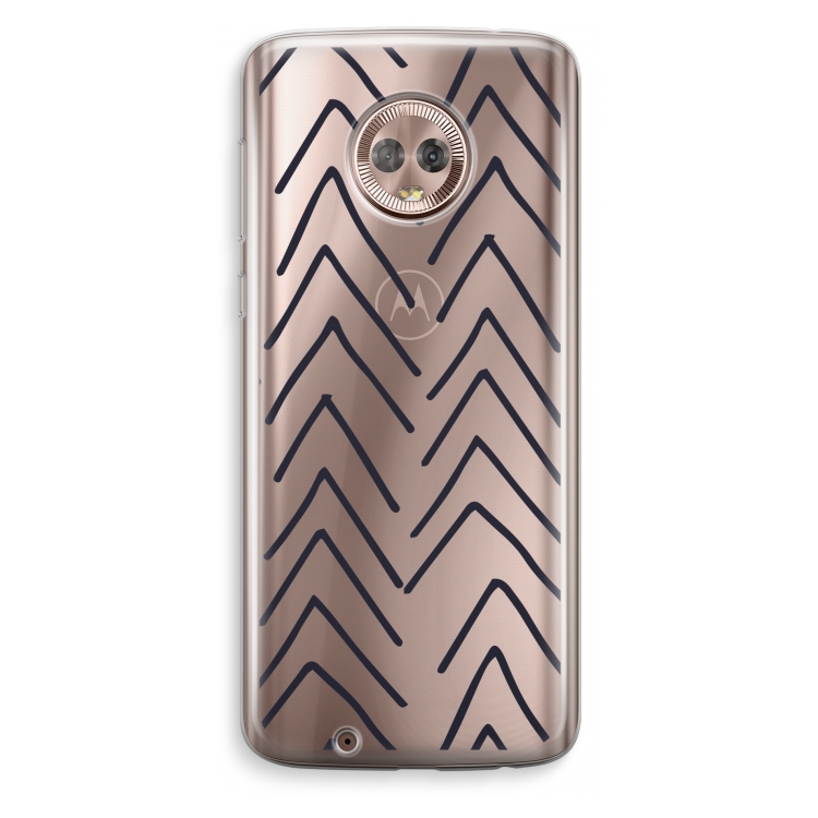 Marrakech Arrows: Motorola Moto G6 Transparant Hoesje