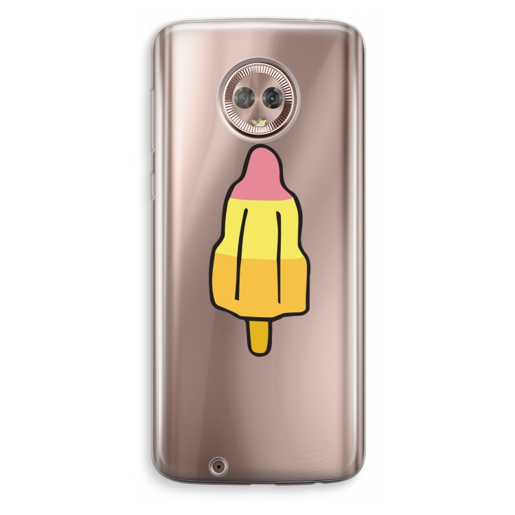 Raketijsje: Motorola Moto G6 Transparant Hoesje