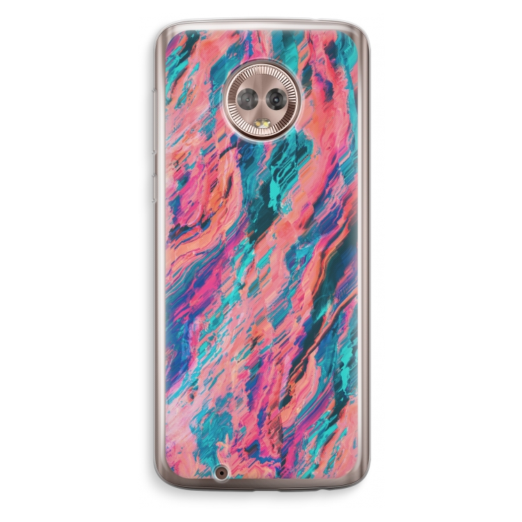 Electric Times: Motorola Moto G6 Transparant Hoesje