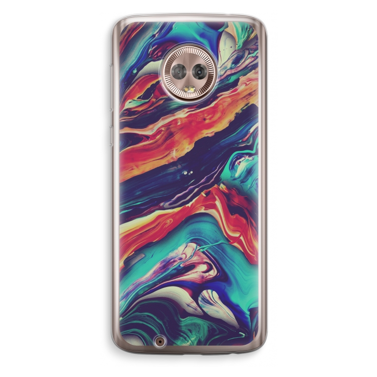 Chameleon Sun: Motorola Moto G6 Transparant Hoesje