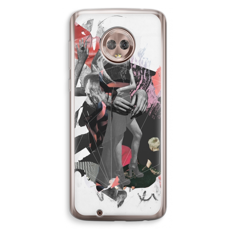 Dissimulation du réel: Motorola Moto G6 Transparant Hoesje
